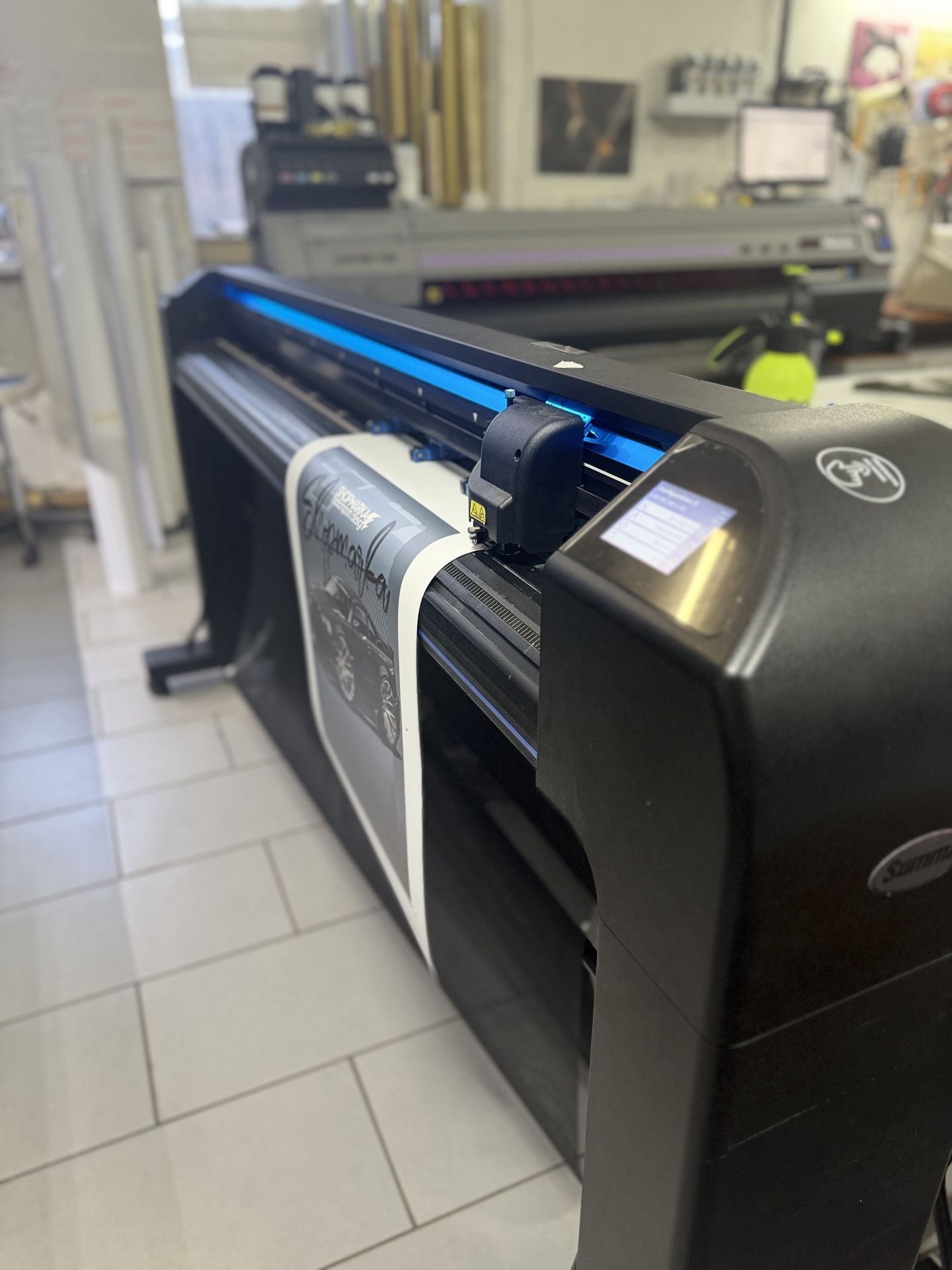 Summa S3 TC160 OPOS Cam в типографии ВауБаннер