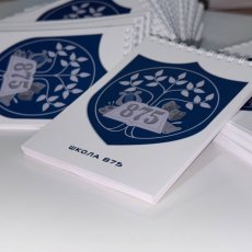 Изготовление блокнотов на заказ с матовой ламинацией