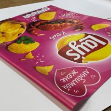 Мешок-имитация пакета Lay’s большого размера с интерьерной печатью 720 dpi