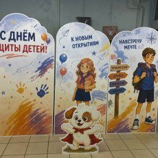 Ростовые фигуры ко Дню защиты детей